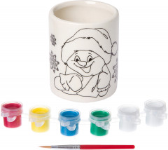 Набор для творчества «Кружка-подарок своими руками. Снеговик» - Фото 2