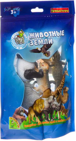 Набор фигурок «Дикие животные Земли»