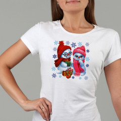 Термонаклейка «Снеговички» - Фото 4