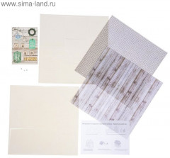 Набор для создания,  домик новогодний «Зимнее волшебство» - Фото 2