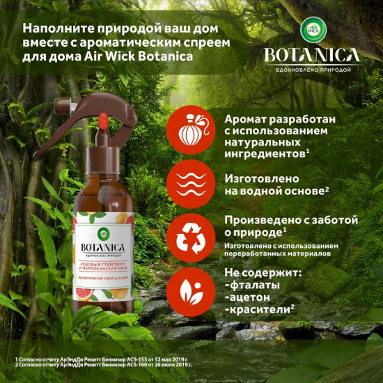 Освежитель воздуха «Розовый грейпфрут и марокканская мята»