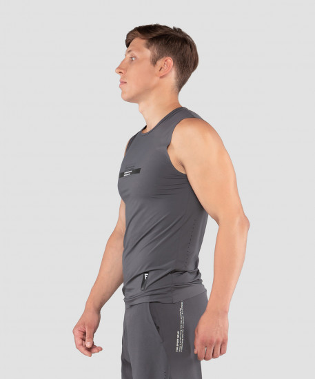 Майка мужская «Blade dark grey»