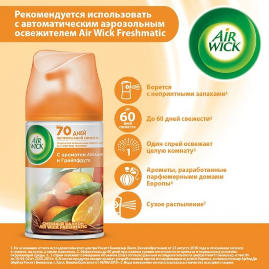 Баллон сменный к автоматическому распылителю