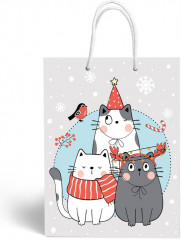 Пакет подарочный «Мяу-Коты» - Фото 1
