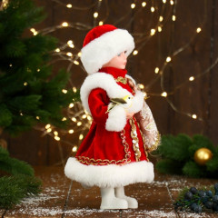 Фигурка «Снегурочка в пышной шубке» - Фото 1