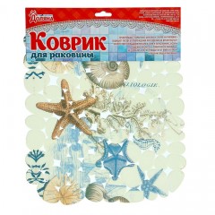 Коврик в раковину «Ракушки» - Фото 1