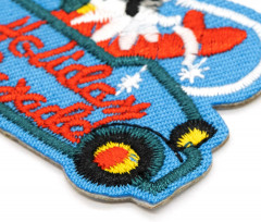 Термоаппликация «Дед Мороз на машине» - Фото 1