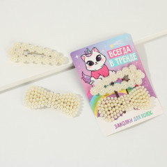 Набор заколок для волос «Всегда в тренде» - Фото 1