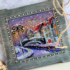 Набор для вышивания «Зимний город» - Фото 1