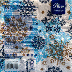 Салфетки бумажные «Снежная сказка» - Фото 1