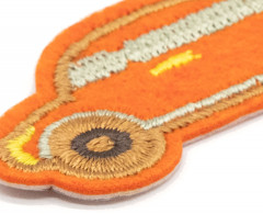 Термоаппликация «Красный автомобиль» - Фото 1