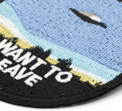 Термоаппликация «I want to leave» - Фото 1