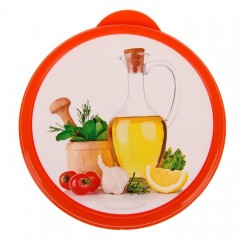 Ланч-бокс круглый «Масло и зелень», 300 мл - Фото 3