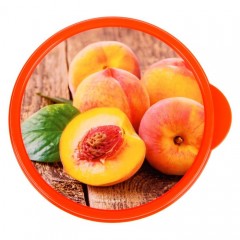 Ланч-бокс круглый «Персики», 500 мл - Фото 3