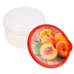Ланч-бокс круглый «Персики», 500 мл - Фото 2