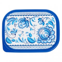 Ланч-бокс прямоугольный «Гжель», 500 мл - Фото 2