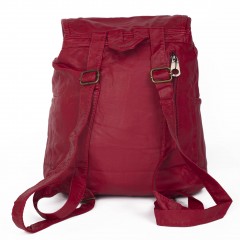 Рюкзак молодёжный на шнурке «Луиза», красный - Фото 1