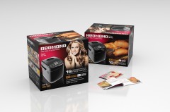 Хлебопечь RBM-M1908 White - Фото 1