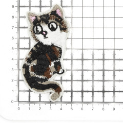 Термоаппликация «Испуганный котенок» - Фото 2