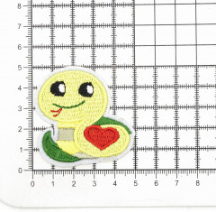 Термоаппликация «Змейка с сердечком» - Фото 3