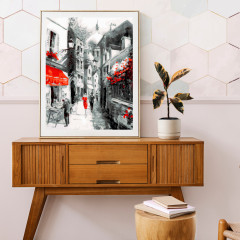 Картина по номерам «Улочка старого города» - Фото 1