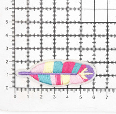 Термоаппликация «Цветное перо» - Фото 2