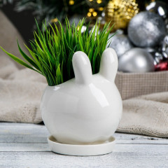 Горшок «Зайчик» - Фото 1