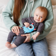 Игрушка с вишневыми косточками «Монстрик Упс» - Фото 4