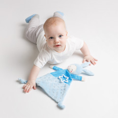 Игрушка-комфортёр с прорезывателем «Зайка Черничка» - Фото 6