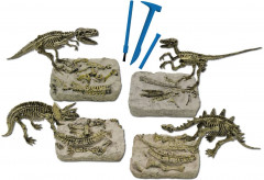 Набор для творчества «Раскопки ископаемых животных 4 в 1» - Фото 1