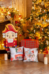 Подушка декоративная «Новогодняя машина» - Фото 4