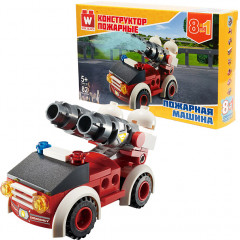 Конструктор «Пожарная машина» - Фото 1
