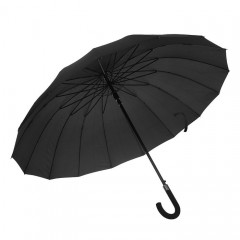 Зонт-трость мужской «Raindrops», 57 см, чёрный - Фото 2