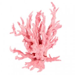 Коралл пластиковый малый, 17х6х13 см, розовый - Фото 2