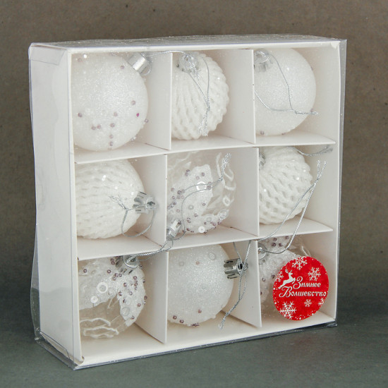 Набор шаров ёлочных