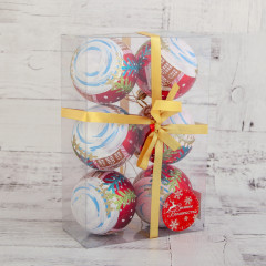 Набор шаров ёлочных «Домик» - Фото 1