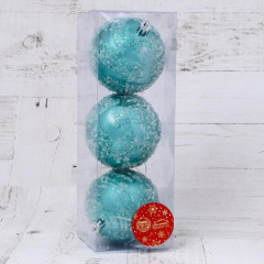 Набор шаров ёлочных «Джейн наледь» - Фото 1