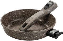 Сковорода со съёмной ручкой «Коричневый опал» - Фото 6