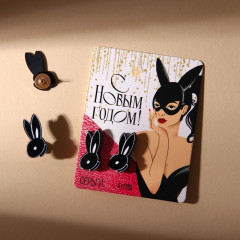 Серьги «Зайчики» - Фото 1