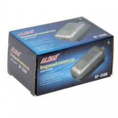 Компрессор двухканальный ALEAS с регулировкой, 2 х 2 л/м - Фото 2