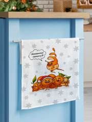 Комплект полотенец вафельных - Фото 5