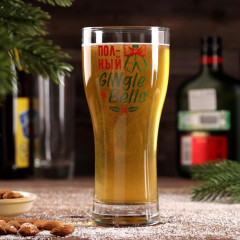 Бокал пивной «Полный джинглбелс» - Фото 1