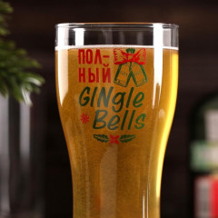 Бокал пивной «Полный джинглбелс» - Фото 2