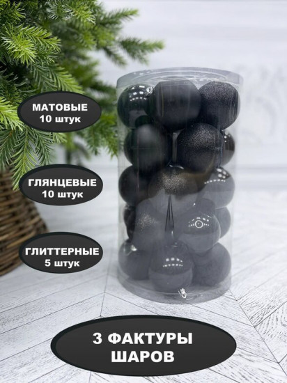 Набор шаров ёлочных