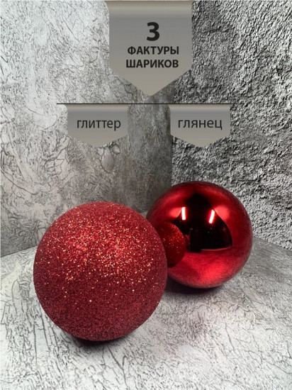Набор шаров ёлочных