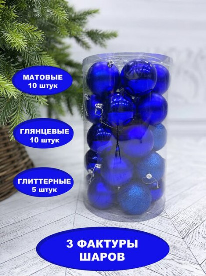 Набор шаров ёлочных