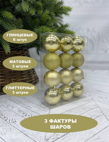 Набор шаров ёлочных