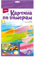 Картина по номерам «Космический корабль» - Фото 1