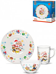 Набор посуды детской «Щенячий патруль. Новый год» - Фото 1