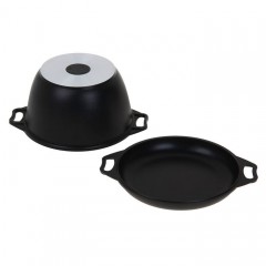 Казан с крышкой-сковородой, 4 л - Фото 2